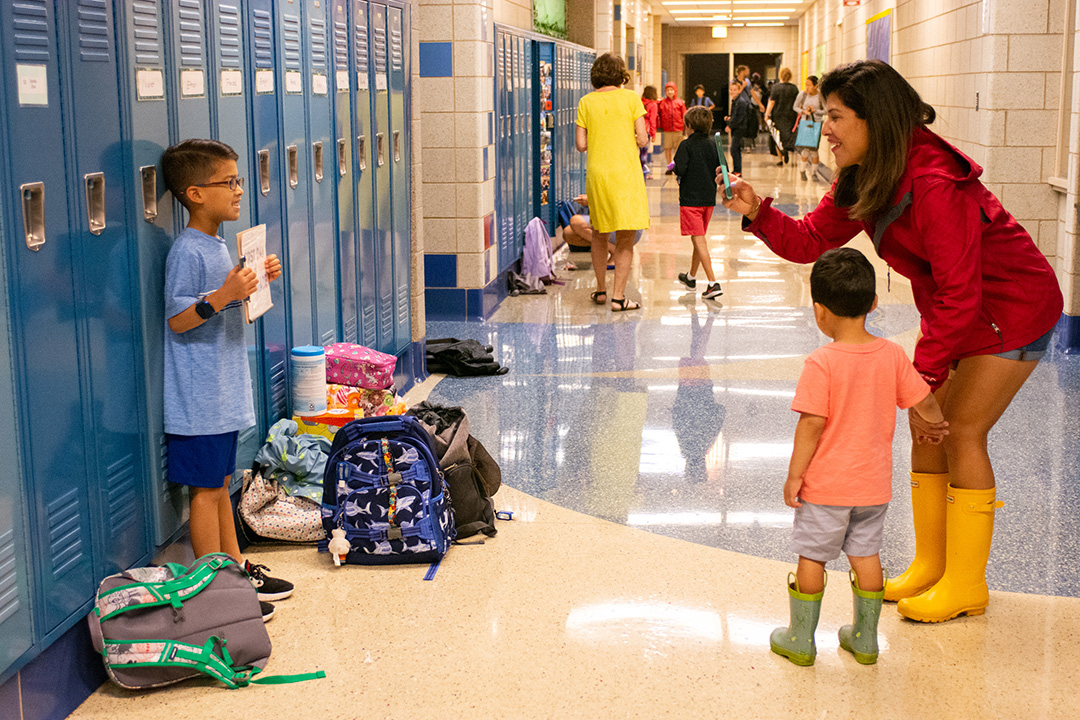 First day of school photos are more important than ever now that we share them all on social media.